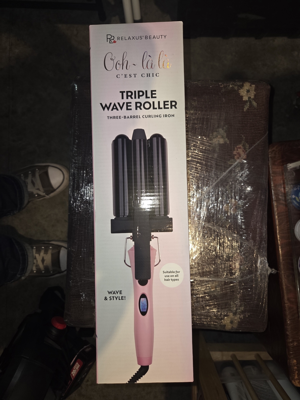 Pink Triple Barrel Wave Iron